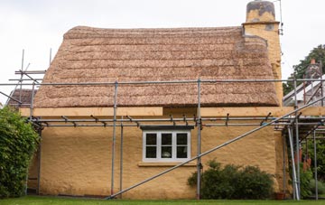 Harden thatch roofing costs